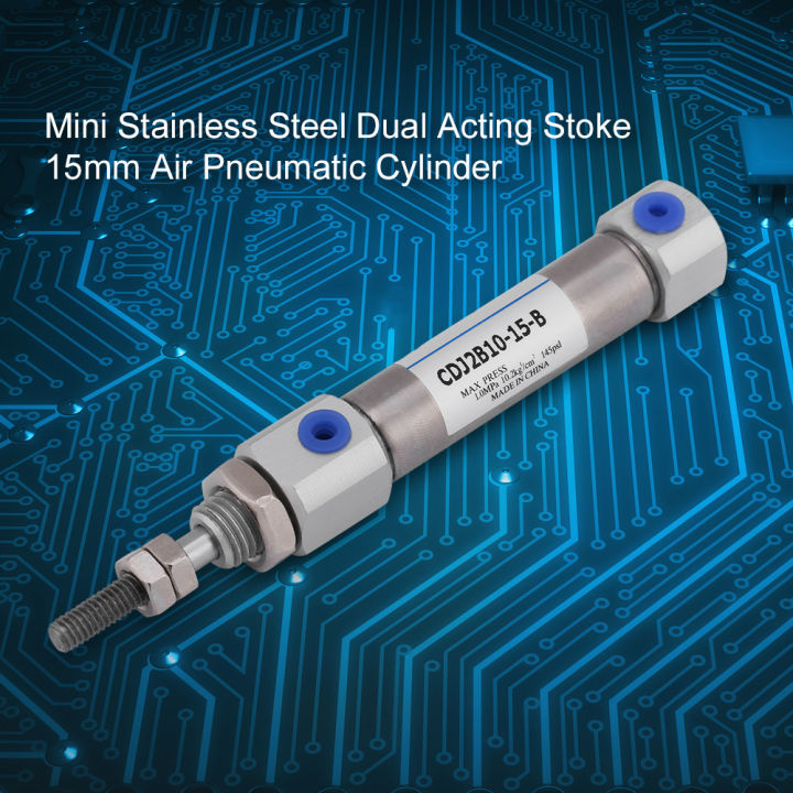 Pneumatic Cylinder, CDJ2B10-30B 10mm Diameter 30mm Stroke Double-acting