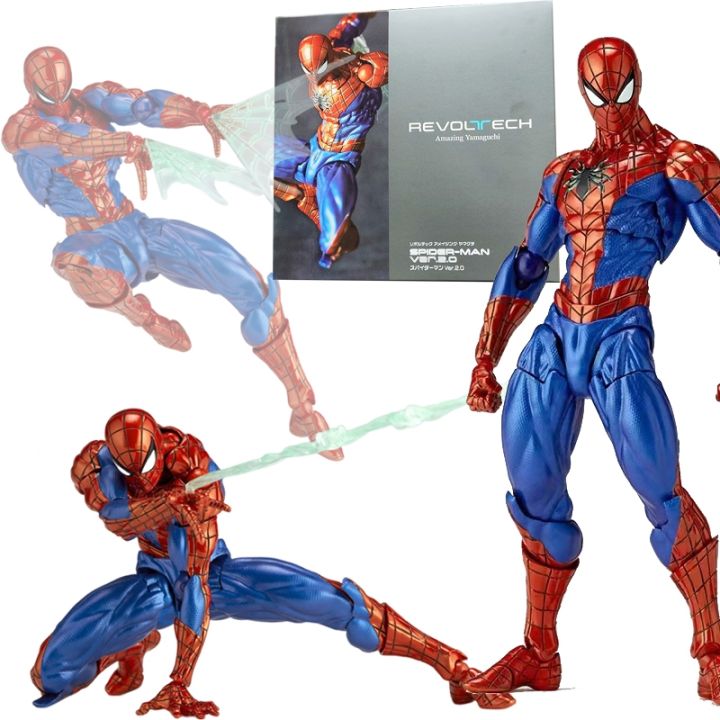 Kaiyodo Revoltech Amazing Yamaguchi Spider-Man Ver.2.0 Action
