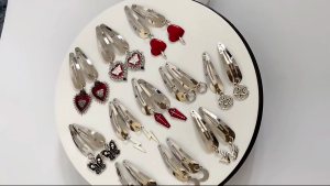 Simple Hair Pin Rustproof Metal Hairclip Female Hairclips Nonslip Barrettes Hair Accessories Female Gift