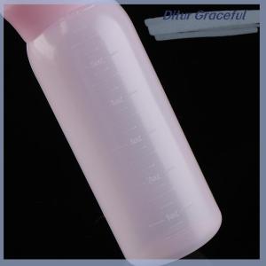 Ditur ขวดย้อมผม120มล. พร้อมอุปกรณ์แปรงขวดย้อมผมสำหรับร้านทำผม