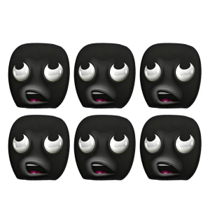 Thân thiện với trẻ em bảo vệ tựa đầu ô tô với thiết kế hoạt hình vui tươi Dễ dàng lắp đặt kiểu dáng nội thất cho xe