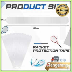 Pelindung Kepala Raket Tenis TPU Anti Selip Padel Head Protector 370x34mm