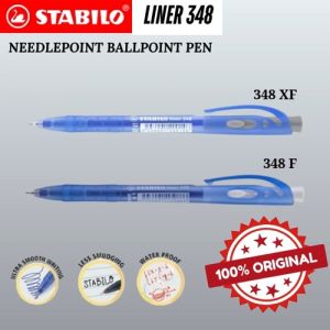STABILO Liner 348 Ballpoint Pen / Ball Pen / Retractable Pen 0.5MM/0.7MM