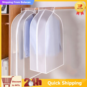 [Ready Stock+COD] Wardrobe Clothes Storage PEVA Transparent Dust Cover Fully Enclosed Garment Suit Clothes Cover Clothing Dust Cover