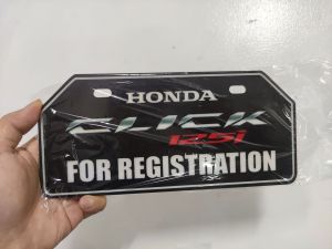 MC PLATE (Acrylic UV Printed not decals/sticker)