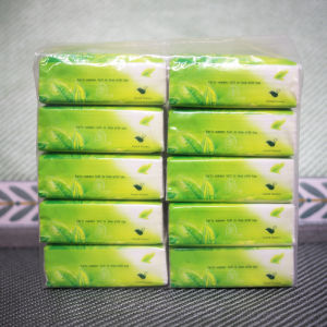[Buy 1 Take 2]Facial Tissue Green tea paper facial tissue 4-Ply toilet soft and comfortable napkin tissue 10/20/30 pcs Local delivery
