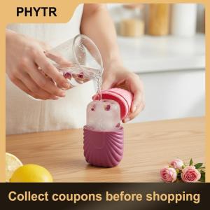 【PHYTR】 Silicone Ice Cube Face Massager Contouring Tool for Beauty Lifting and Rejuvenating Facial Care Home Application