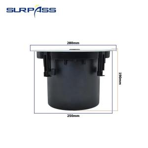 8 "Home Theater Ceiling Speaker 50W High-end Ceiling Wall Speaker Coaxial Recessed Sound Speaker System for Villa Hotel