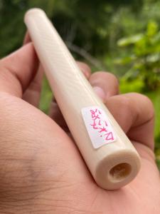 once pipa gg bulat lengkung lokal panjang 12cm gemuk mulus