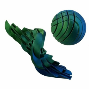 SIRENXI Đang xoay Đồ chơi giảm căng thẳng hình cầu slime Thư giãn Sáng tạo Đồ chơi fidget Twistsphere in 3D Máy xoay ngón tay Hài hước Bóng chảy chất lỏng Gear Sử dụng văn phòng