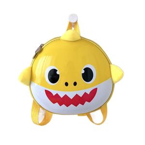 GYYT Cute 3D Cartoon Backpack Creative Adjustable Straps Shark Shaped Backpack Gifts Lightweight Travel Daypack Toddler