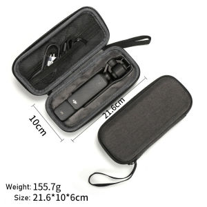Storage Bag for DJI OSMO Pocket 3 Portable Carrying Bag Portable EVA Hard Protective Case Lightweight Action Camera Storage Case