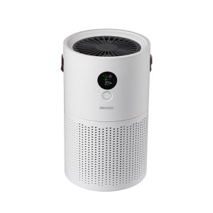 MeeGoo Smart Desktop Air Purifier HEPA Filter With Negative Ion Technology Eliminates Formaldehyde Odors Smoke And Dust Particles