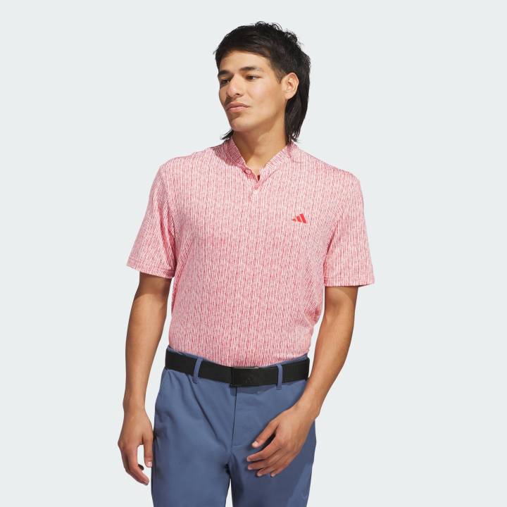 Adidas Mens Pink Adidas Golf Shirt Adidas Mens Pink Golf Polo