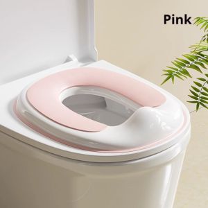 GTRBFDS Hanging Childrens Toilet Seat Toilet Training Splash Proof Design Portable Toilet Seat  Non-Slip Baby Potty Training Toilet Seat Baby Kids Use