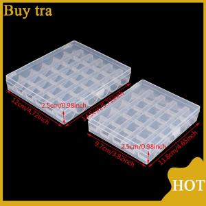 [Buytra] 25 36 Spools Bobbins Sewing Machine Empty Bobbin Case Organizer Storage Box