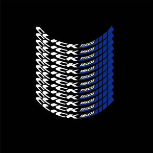 สติ๊กเกอร์ขอบล้อ Honda-click150i สติ๊กเกอร์ขอบล้อสะท้อนแสง(1 ชุดติดได้ 2 ล้อ) ของแต่ง click (0185)