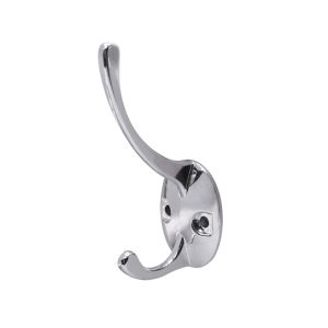 Nexlent Wall-mounted Alloy Coat Hook Rust-proof For Hanging Clothes/Towels/Bags Easy To Install 1Pcs