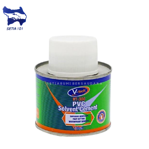 V-TECH PVC SOLVENT CEMENT 100ML VT-300 / PVC CEMENT / PVC GLUE / GAM ...