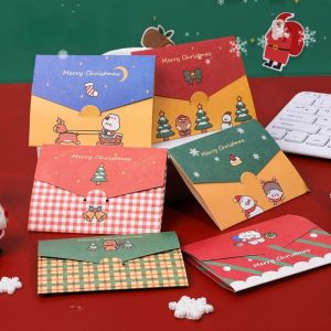 MMLUCK Family DIY Friends New Year Gifts Wishes Letters Festival Christmas Postcard Blessing Cards Greeting Cards Thank You Cards