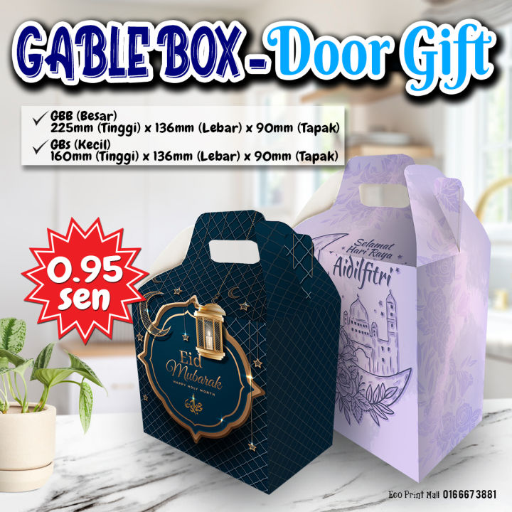 Kotak Raya gift box / Hari Raya Door Gift Box / Gift box / GBS RM8.50
