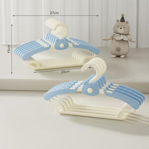 5PCS Kids Clothes Retractable Hangers Adjustable Baby Clothes Hangers Children Non-Slip Hangers