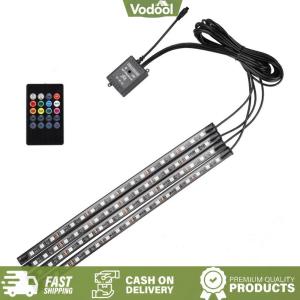[Vodool Sport Center] 72 LEDs Under Dash Ambient Night Light USB Port Auto Interior Decorative Lamp for Truck Cars Decor