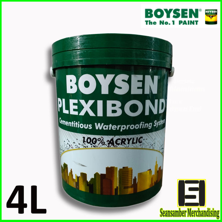 Boysen Plexibond Cementitious Waterproofing System 4 Liters (1Gallon) B ...