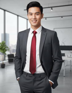 CÀ VẠT PHI BÓNG BẢN NGANG 7.5 CM