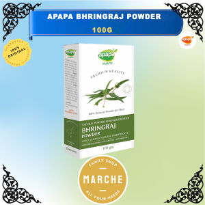 APAPA Bhringraj Powder for Hair 100g #Marche Family Shop#