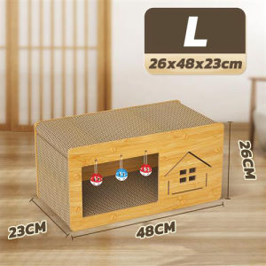 ที่ฝนเล็บแมว บ้านแมวกระดาษ บ้านแมว ที่นอนแมว คอนโดแมว ที่ลับเล็บแมว บ้านลับเล็บแมว ของใช้แมว กล่องแมว ของเล่นแมว แมว