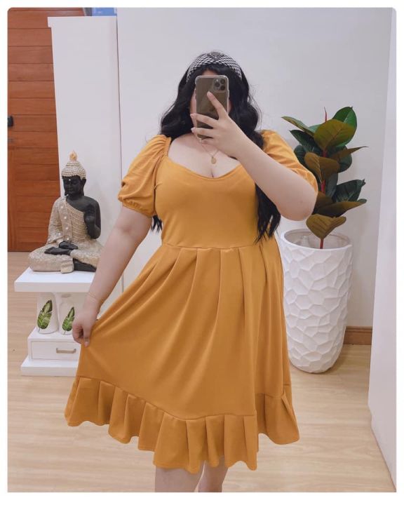 Lazada dress for chubby hotsell