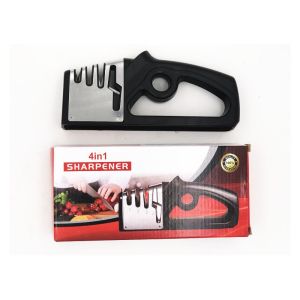 COD 4 in 1 ที่ลับมีด มีดลับได้ 3 ระดับ ลับกรรไกร 1 ช่อง อุปกรณ์ลับมีด แท่นลับมีด ใช้ง่าย