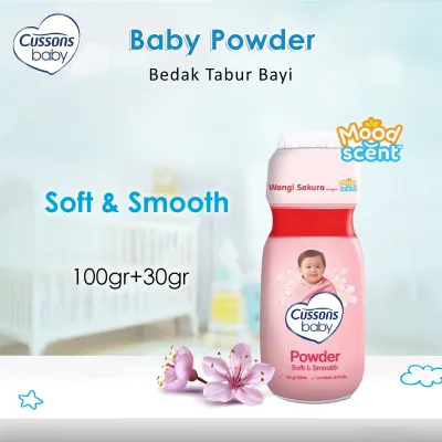 Cussons Baby Powder 100gr+30gr - Bedak Bayi Perawatan Kulit Bayi