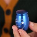 Small Cremation Keepsake Urn,  Beautiful Cremation Stainless,Cremation Urns.Keepsake Cremation Funeral Small Cremation Urn for Human Ashes Small Cremation. 
