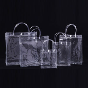 INDO 1866 - 6442 Tas Souvenir Transparan / Hampers Bening Serbaguna Tebal