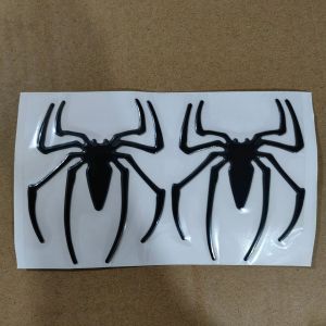 Miếng dán hình 2 con nhện bằng PVC - dán trang trí ô tô xe máy laptop bàn làm việc....