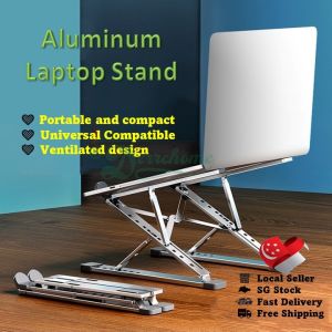 Adjustable Laptop Stand Portable Base Notebook Stand Support For Mac book Laptop Holder Computer Tablet Stand Laptop Table Stand