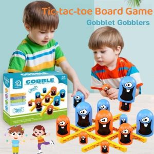 Tic TAC Toe Stacking Cup Game To Parent Child Interactive Early Education Toys Coffee Table Game Decor Strategy