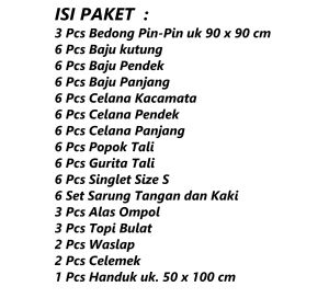BAYIe - Paket Hemat Perlengkapan Bayi Baru Lahir Ekonomis & Hemat PAKET WARNA BEAR 6