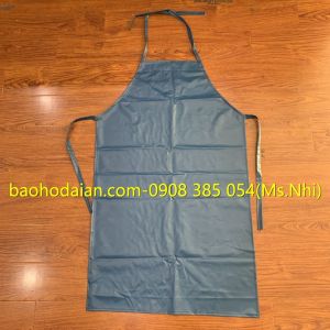 Tạp dề dài chất liệu simili chống thấm nước- Hình thật