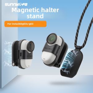 Sunnylife Insta360 GO 3S Chest Magnetic Neck Bracket First Person Shooting GO 3 Bracket
