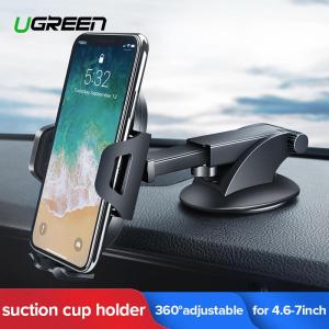 UGREEN Car Windscreen Phone Holder Gravity Stand in the Car Suction Cup compatible for iPhone 15 Pro Max，iPhone 14 Samsung S23 Huawei Samsung S24 Ultra