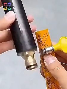 No Trigger Design High Pressure Sprayer 18M Long Spray Range for Patio & Pet Bathing