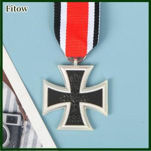 Fitow 1Pc Germany Medal 1813 1870 Year Iron Cross Medal Badge Pin With Ribbon