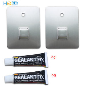 Miếng dán Inox 304 cho các loại kệ rổ kèm keo HOBBY Home Decor PASS