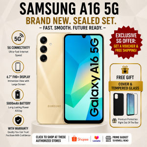 Samsung Galaxy A16 5G Brand New Smart Phone With Free Gift