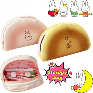 Cute Kawaii Creative Anime Character Plush Makeup Bag Personalized Cartoon Large-Capacity Coin Storage Bag Gift