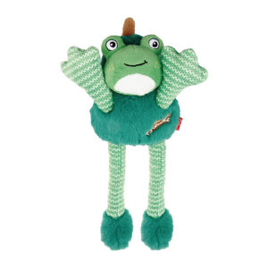 GiGwi Đồ chơi thú nhồi bông chút chít cho chó Plush Friendz chân dài – Đen Ta pet shop