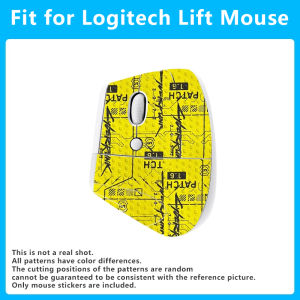Chuột đầy đủ gói dán phù hợp cho Logitech nâng dọc chuột kẹp băng trượt thủ công chính xác cắt mồ hôi bảo vệ